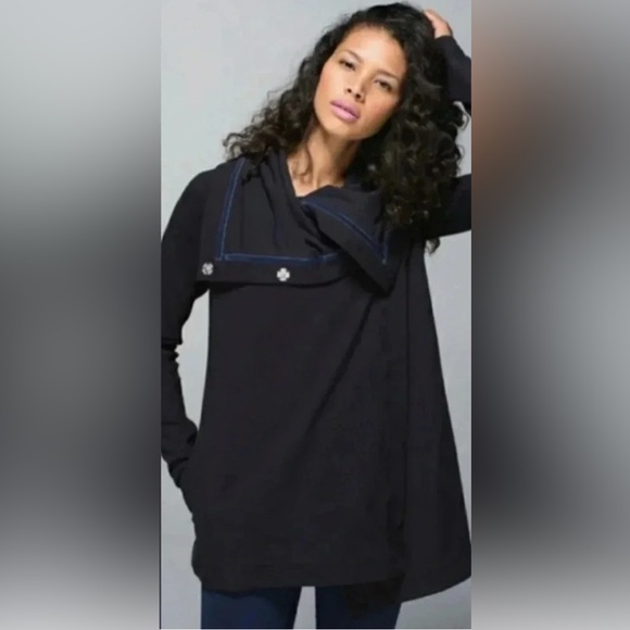 lululemon athletica Sweaters - LULULEMON Savasana Stylish Beige Long-Sleeve Wrap